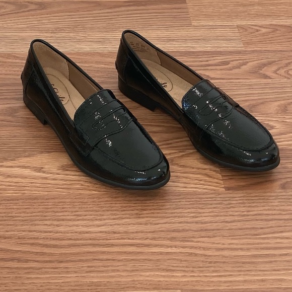 Life Stride Shoes - LifeStride Madison Penny Loafers Size 7 1/2 Black Slip On Shoes